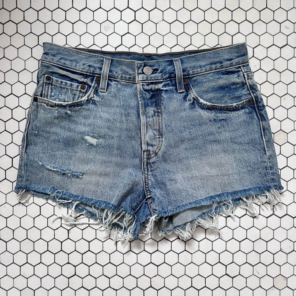 Levi’s 501 Original Fit High Rise Jean Shorts